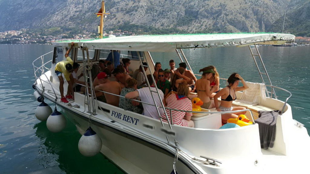 tourist boat trip